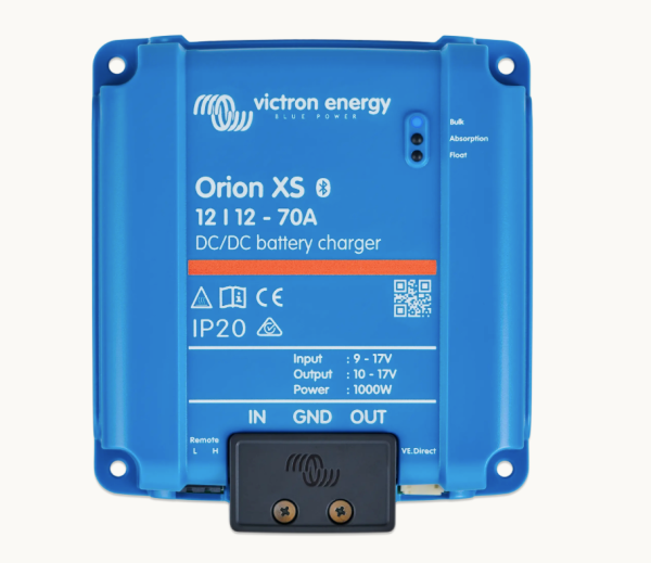 Victron Orion XS 12/12–70 A DC-DC nabíjačka batérií